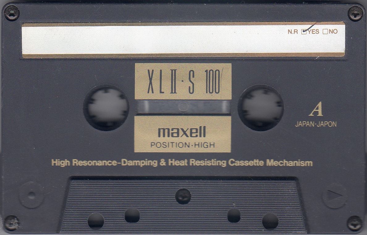 tape audio cassette